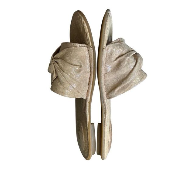 BOC Born Concepts Hayley Pink Rose Gold Fabric Slides Size 9 - Picture 10 of 12